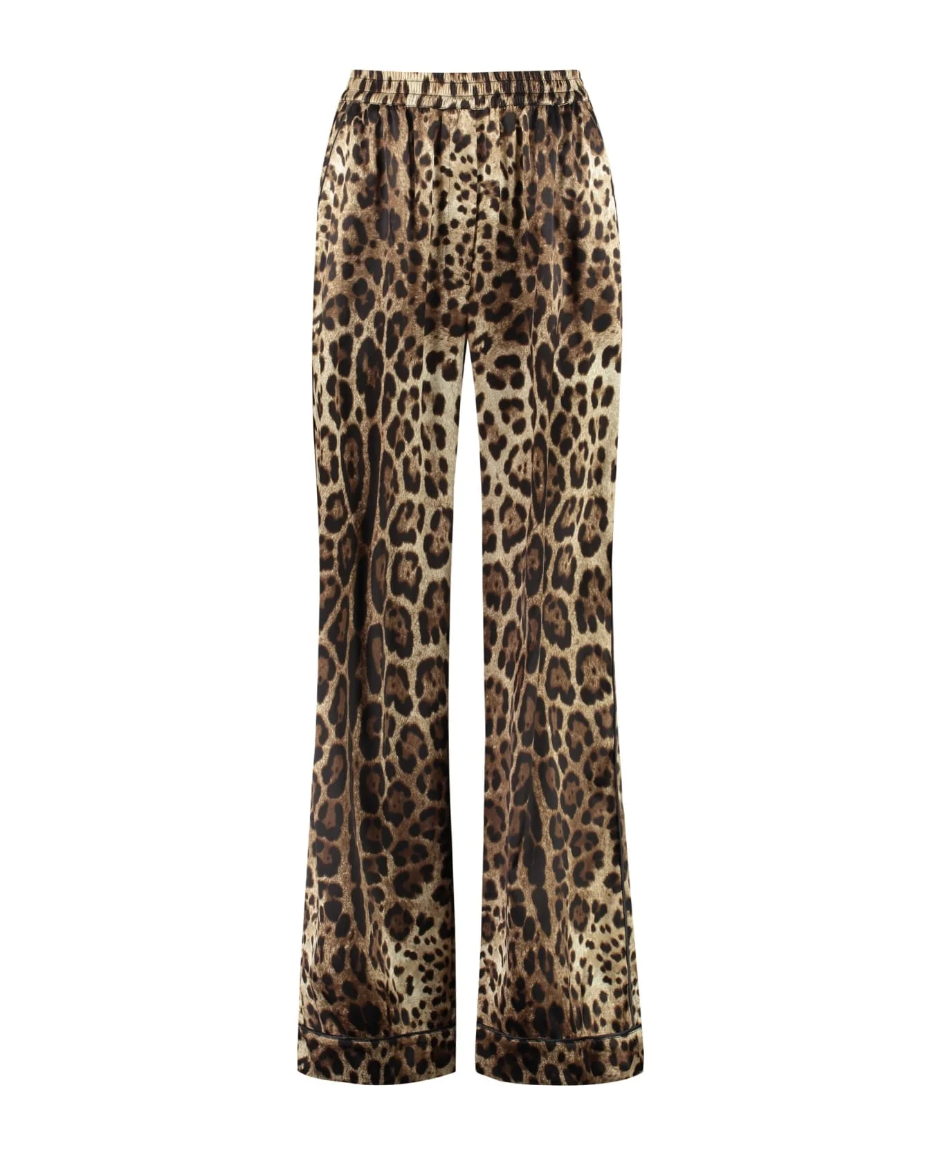 Printed Silk Pants - 1