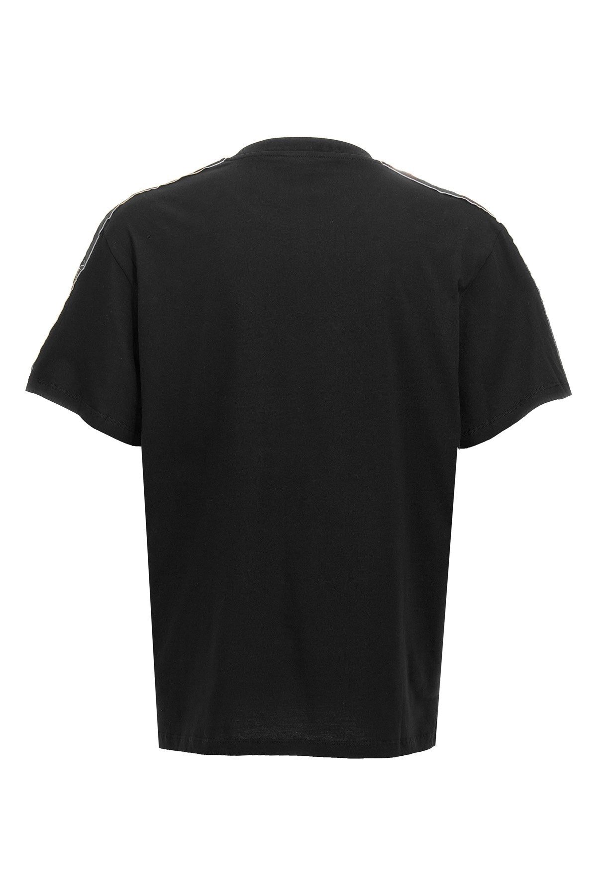 Tシャツ・カットソー alexander mcqueen Contrast band t-shirt (794636QXAAN 0548) Alexander McQueen Contrast band t-shirt | julianfashion
