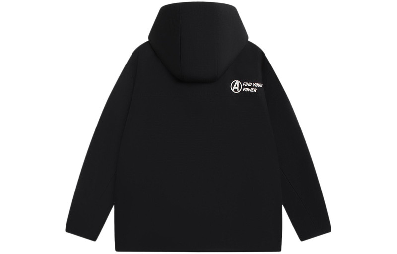 Li-Ning Li-Ning x MARVEL Graphic Windbreaker 'Black White' AFDSC93-2 outlook