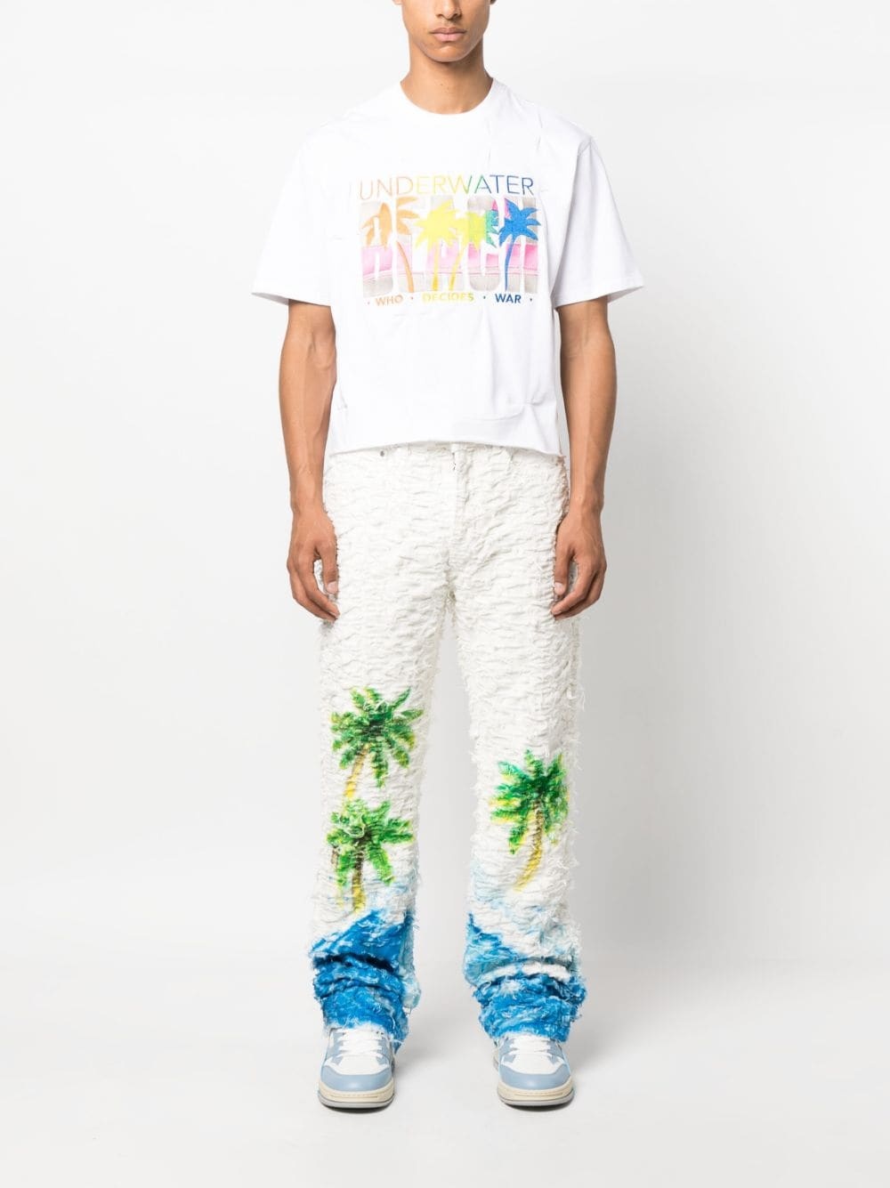 Farley Hill Husk flared jeans - 2