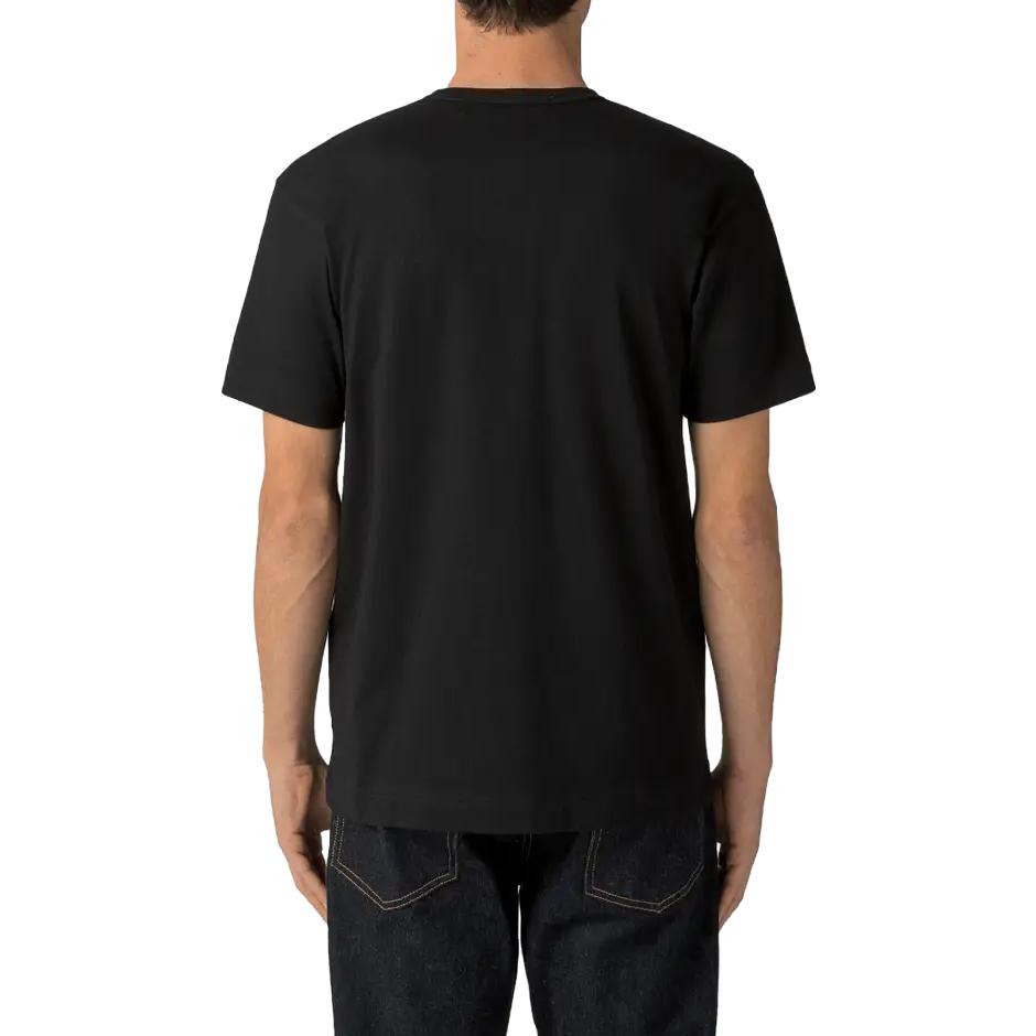 COMME des GARCONS PLAY Basic Invaders T-Shirt Red Emblem 'Black' AZ-T322-051-1 - 4