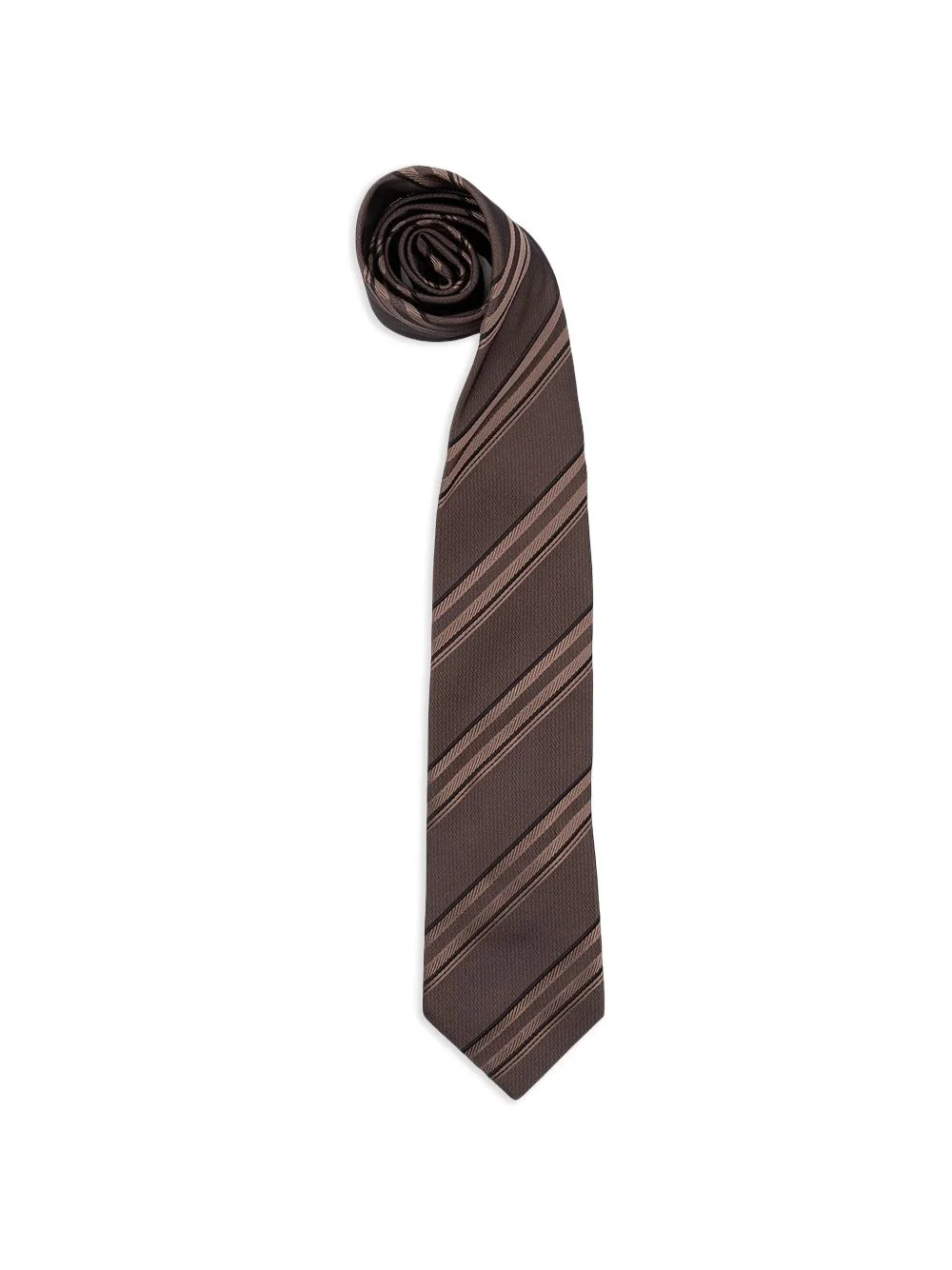 Brunello Cucinelli Men Striped Silk Tie - 1