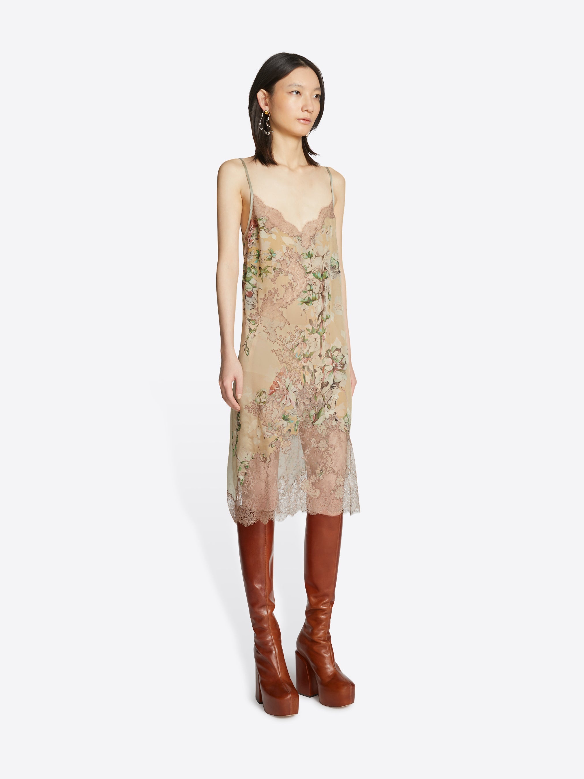 SILK SLIP DRESS - 3