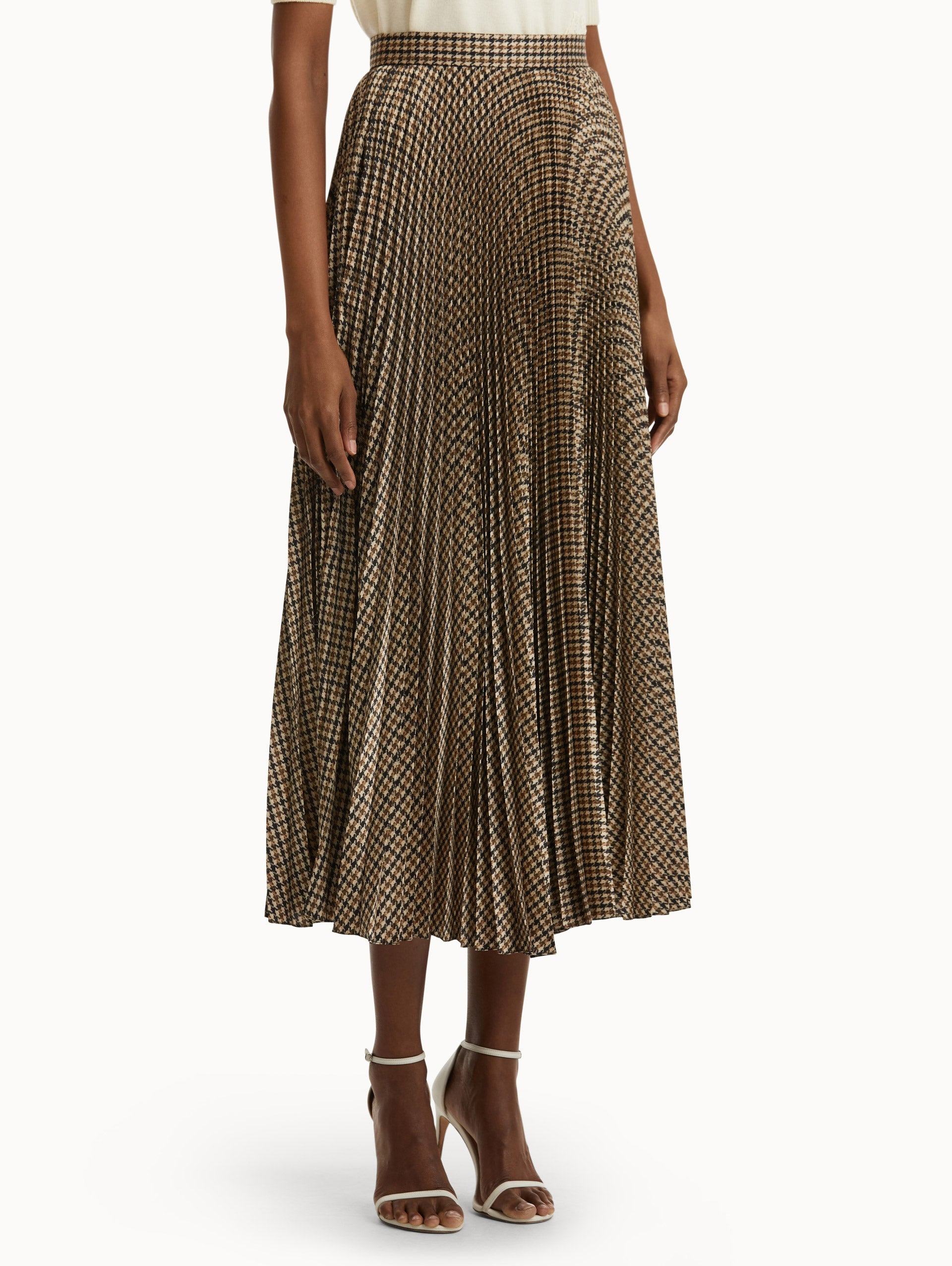 PIED DE POULE SKIRT - 4