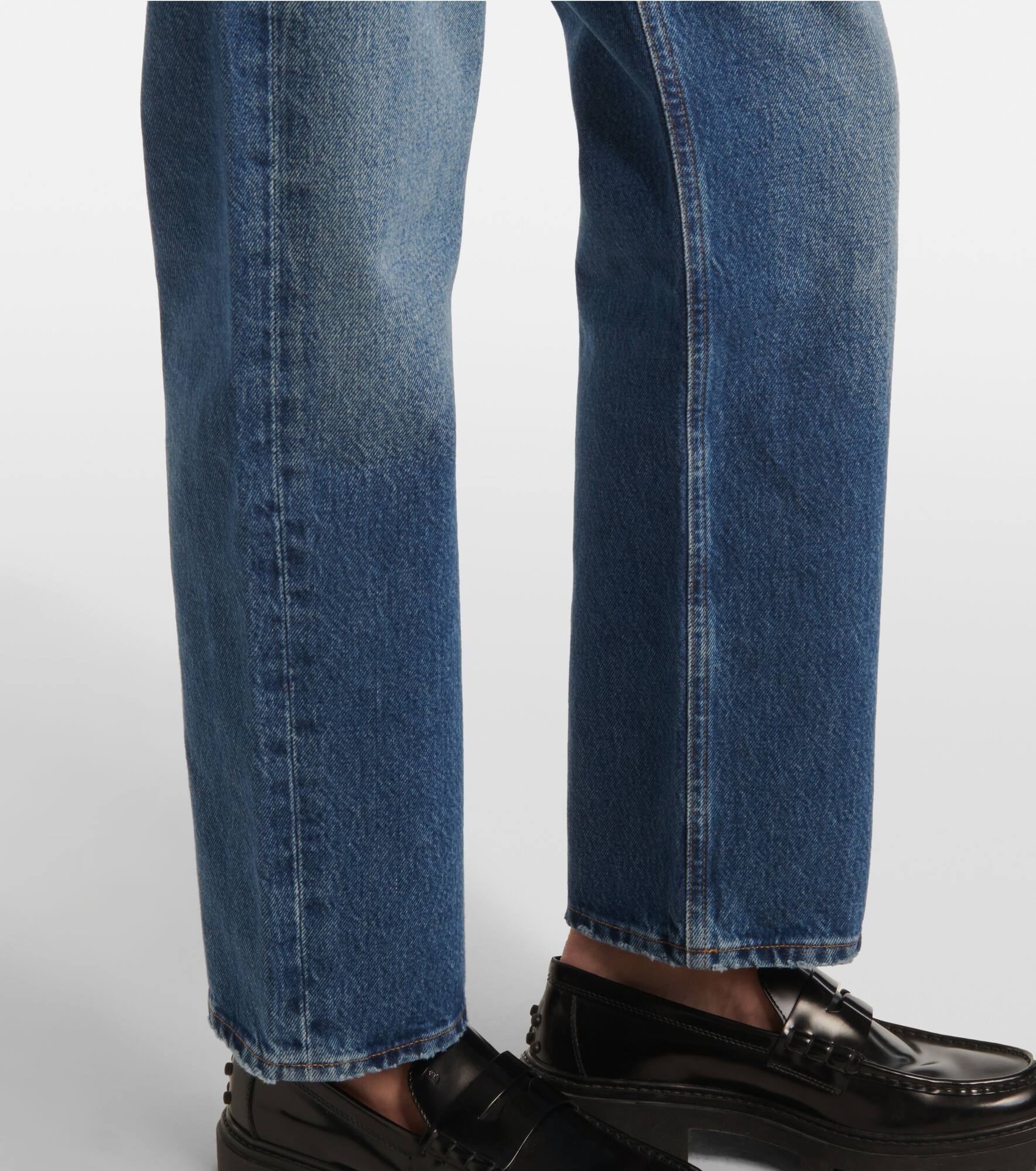 Blaine high-rise straight jeans - 5