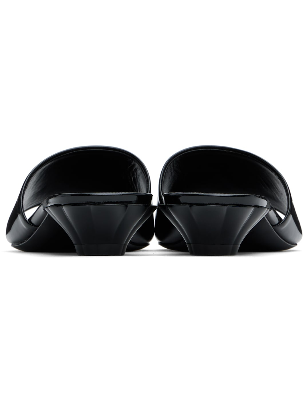 Black Flower Sandals - 2