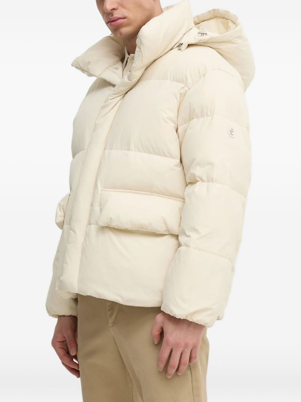 hooded puffer jacket - 2
