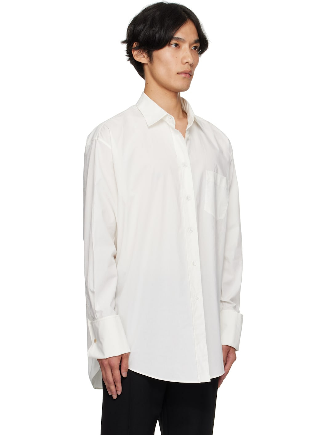 White Miller Shirt - 2
