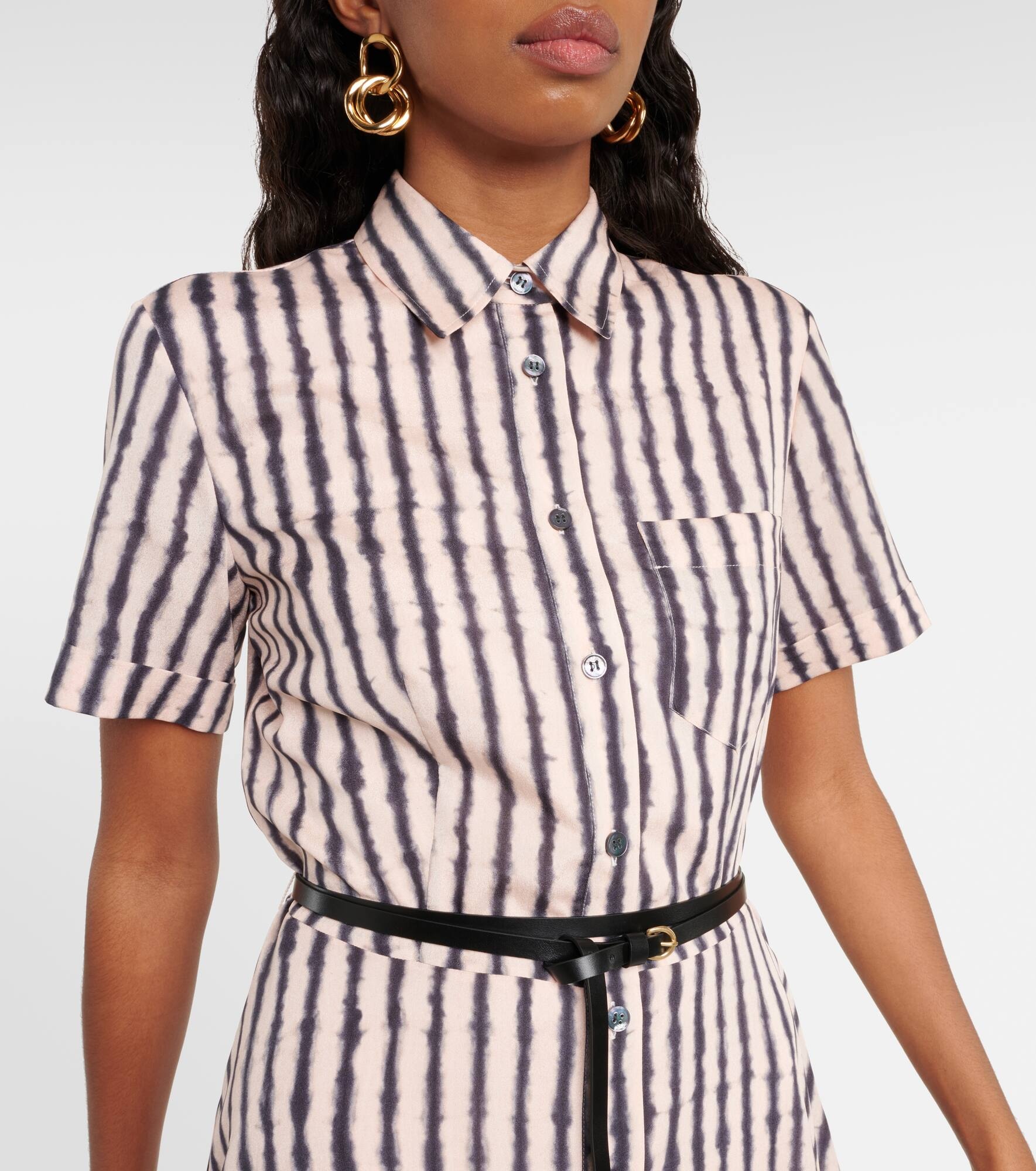 Kiera printed midi dress - 4