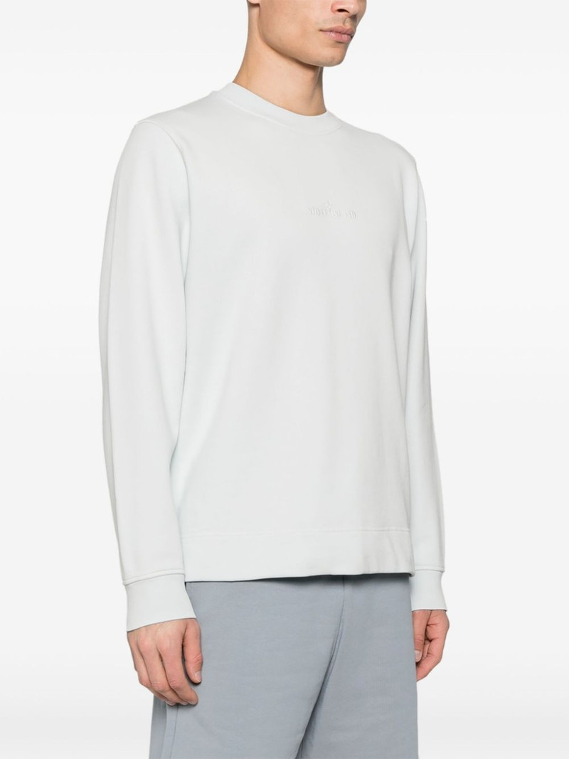 logo-embroidered sweatshirt 3