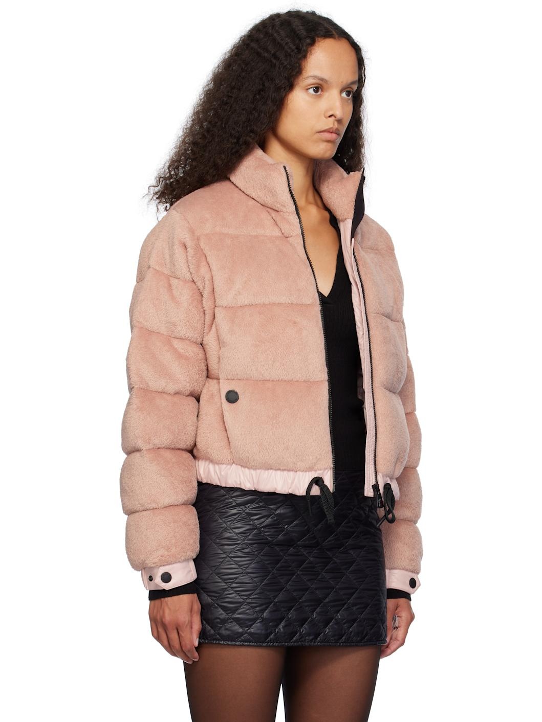 Pink Ayse Short Down Jacket - 2