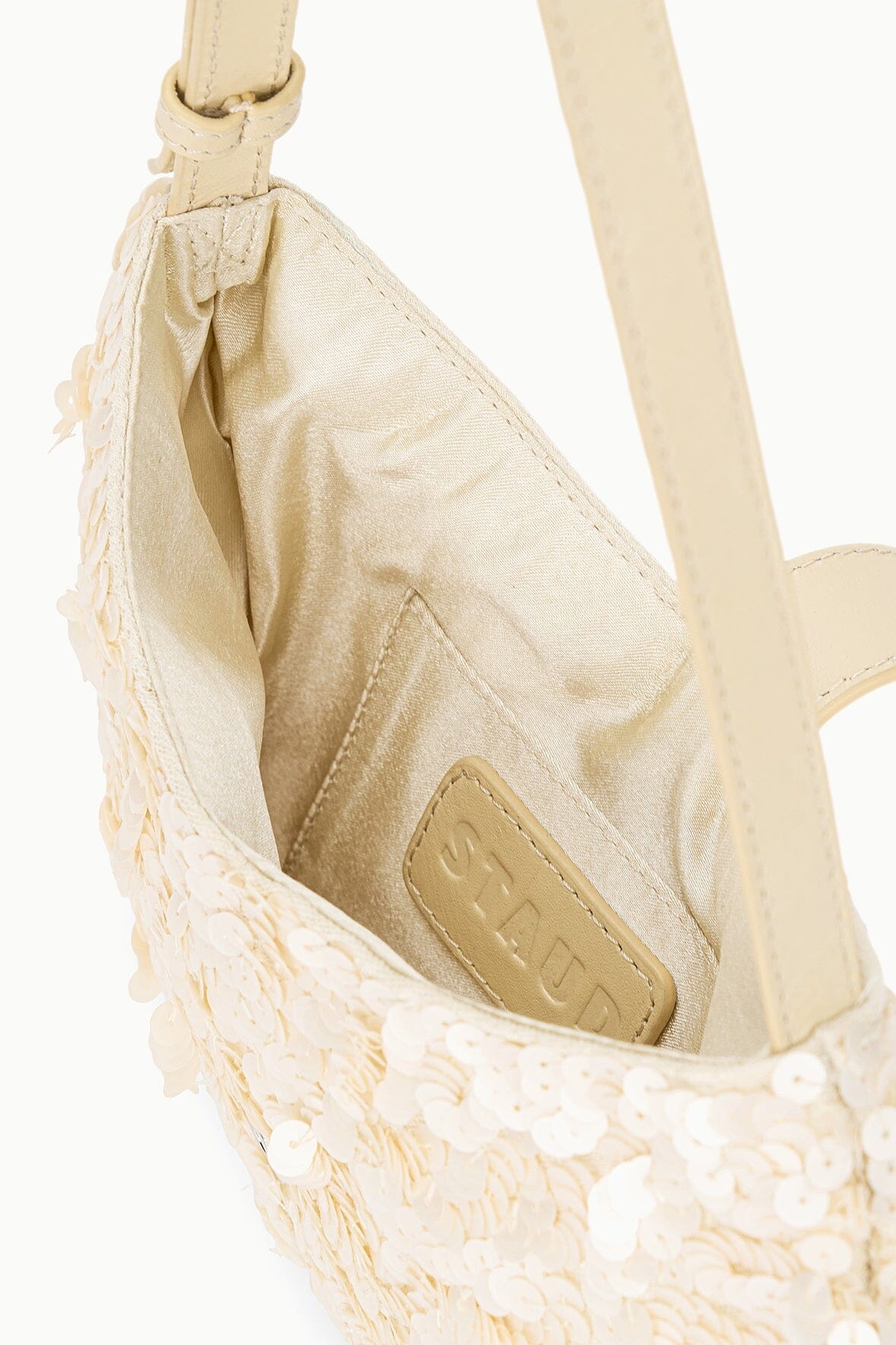 STAUD ALANA BAG CREAM - 7