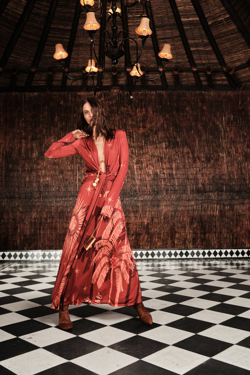 Johanna Ortiz Coral Marino Dress outlook