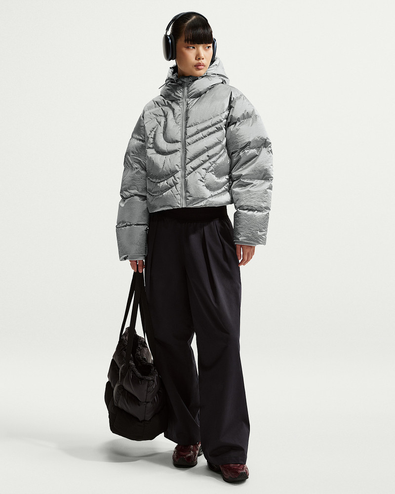 Nike Sportswear Swoosh Series Women's Therma-FIT Oversized Down Puffer Jacket 4