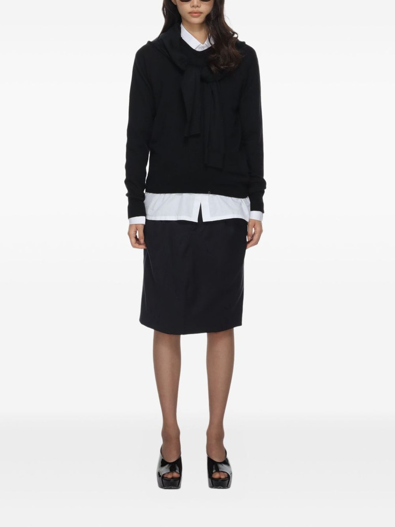 HODAKOVA double-sleeve sweater outlook