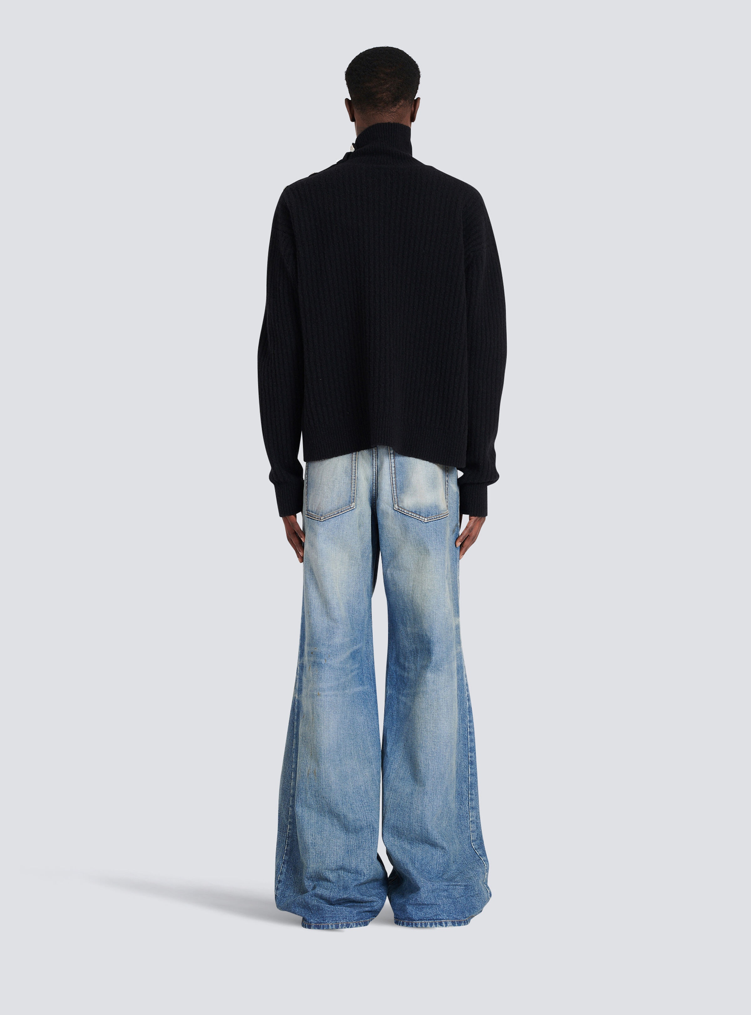 Cashmere turtleneck sweater - 5