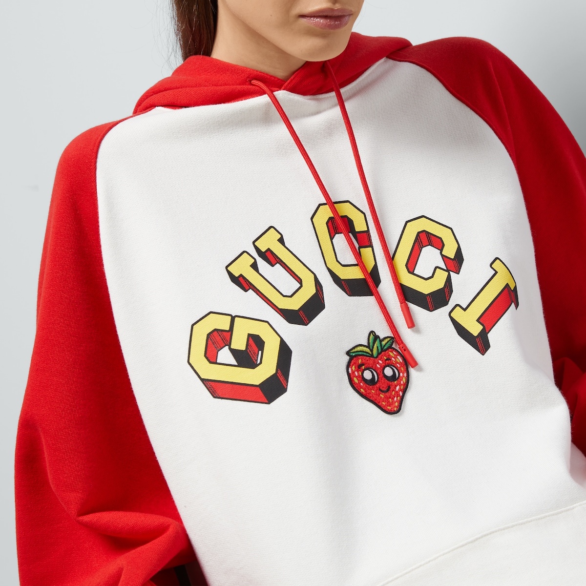 Cotton jersey hooded sweatshirt - 3