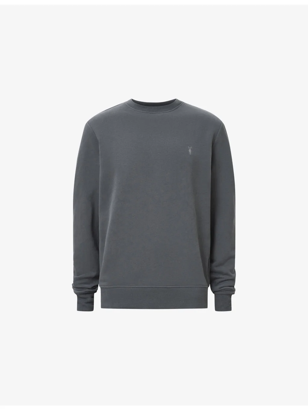 Raven Logo-Embroidered Regular-Fit Cotton Sweatshirt - 1