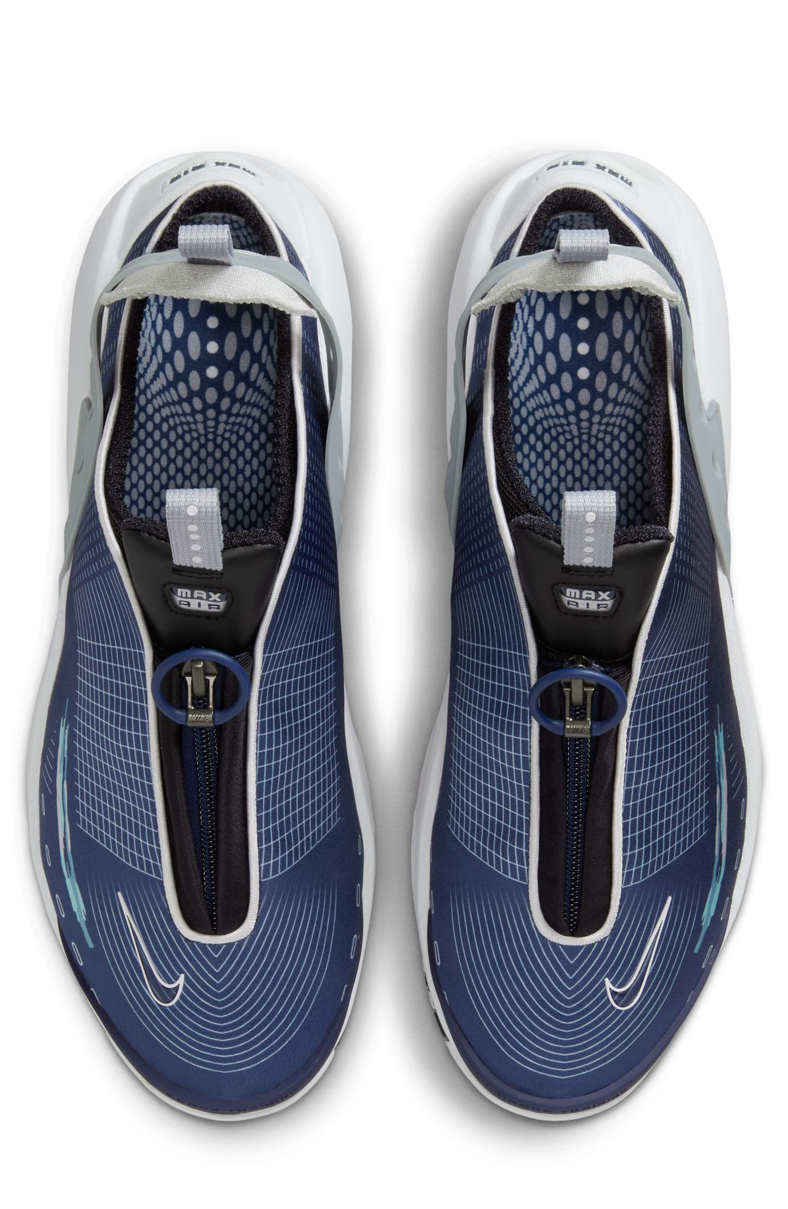 Nike Air Max Craze Sneaker in Midnight Navy/White/Grey at Nordstrom - 3