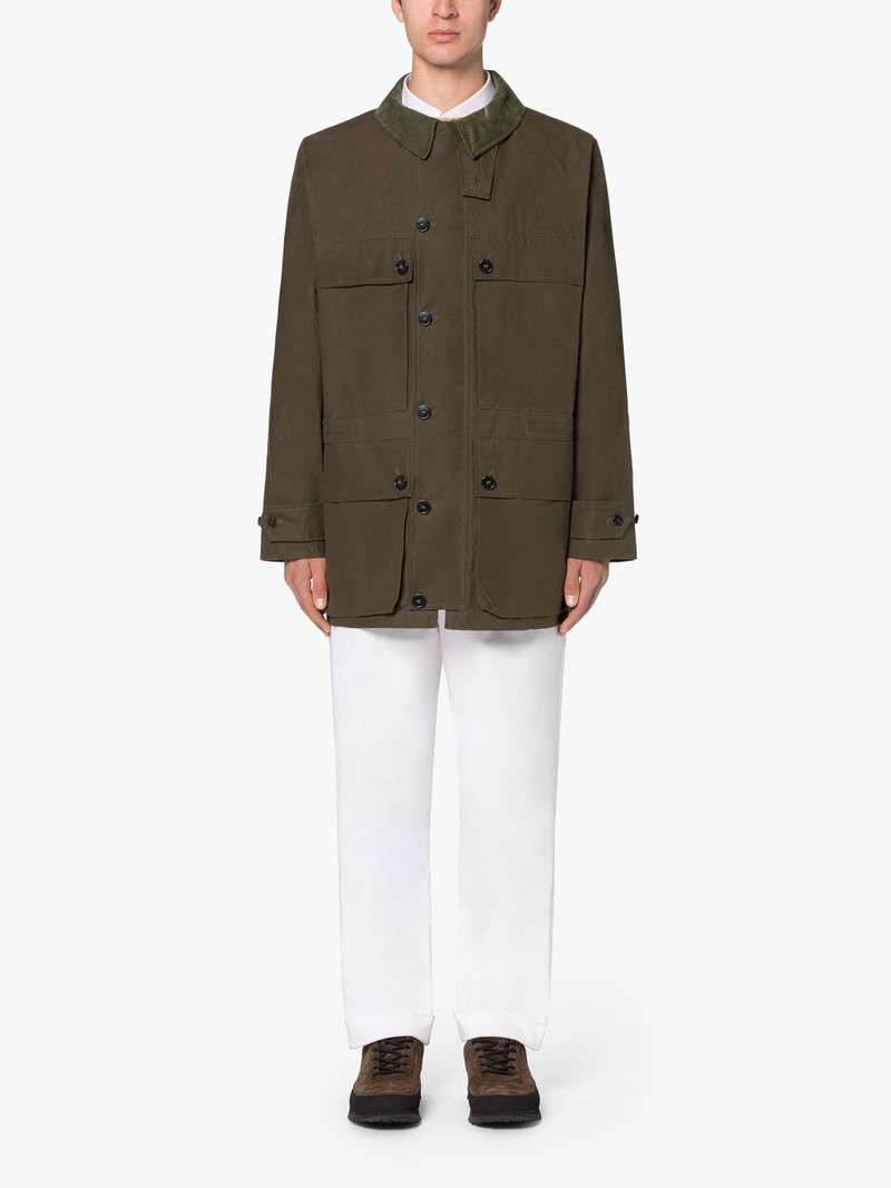 Mackintosh COUNTRY KHAKI BROWN WAXED COTTON COAT outlook