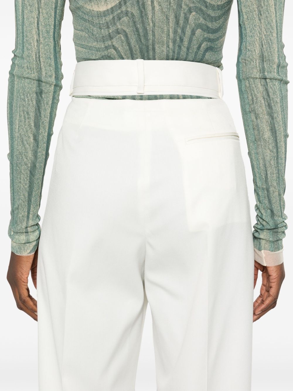 cut-out trousers - 5