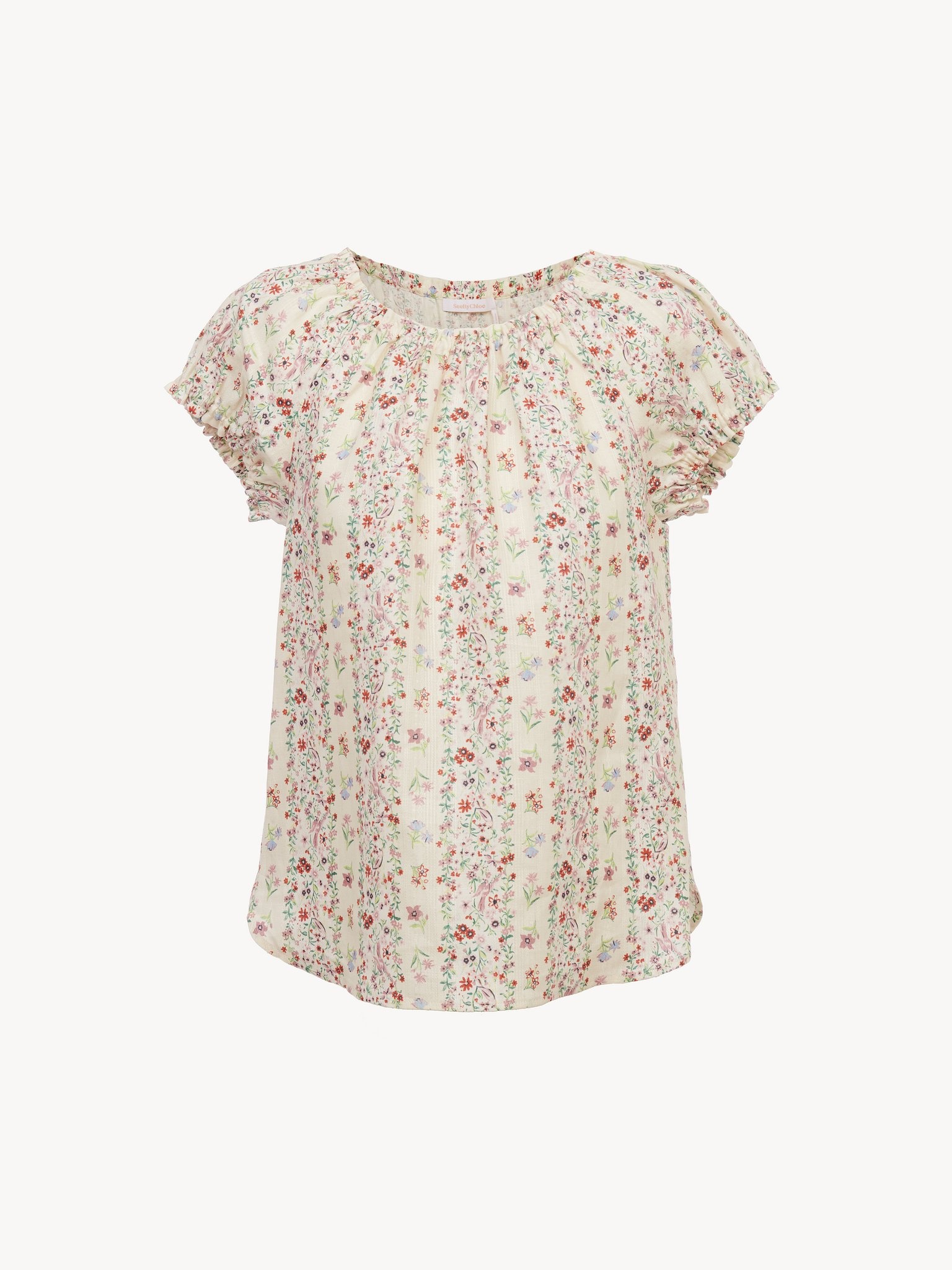 PETITE PRINTED TOP - 4