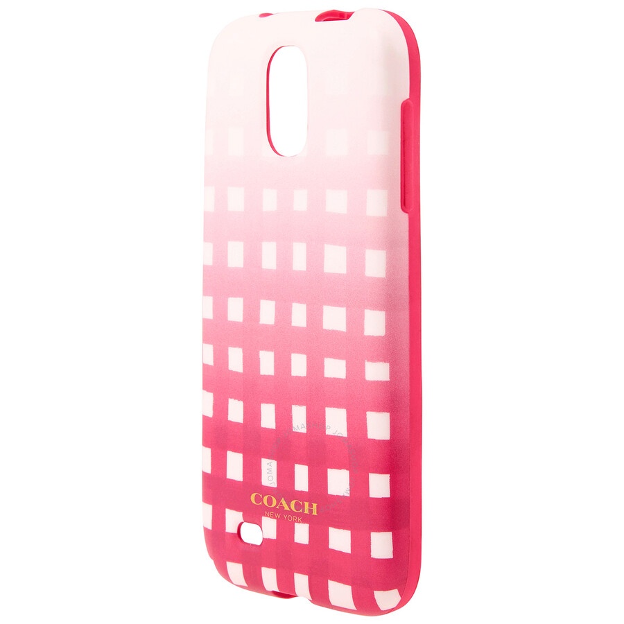 Coach Samsung Galaxy S4 Case- Pink Ruby - 2