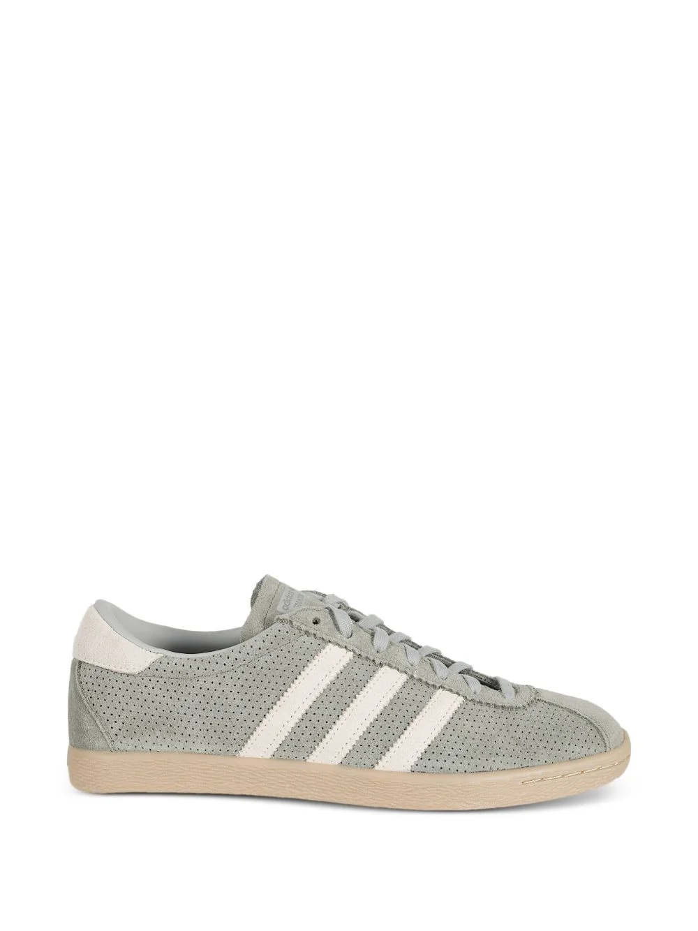 Tobacco perforated sneakers - 1