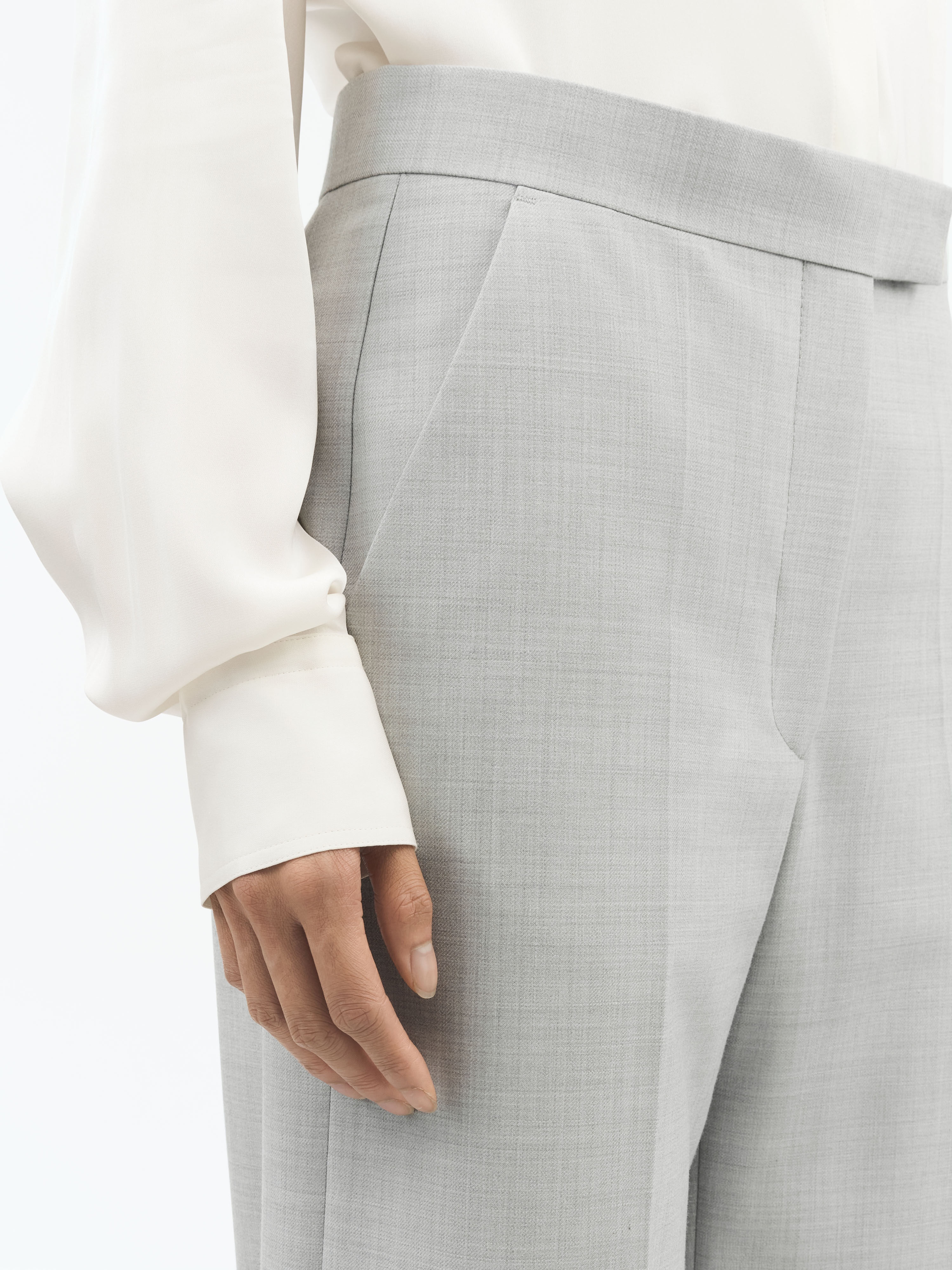 Irit Wool Blend Trousers - 5