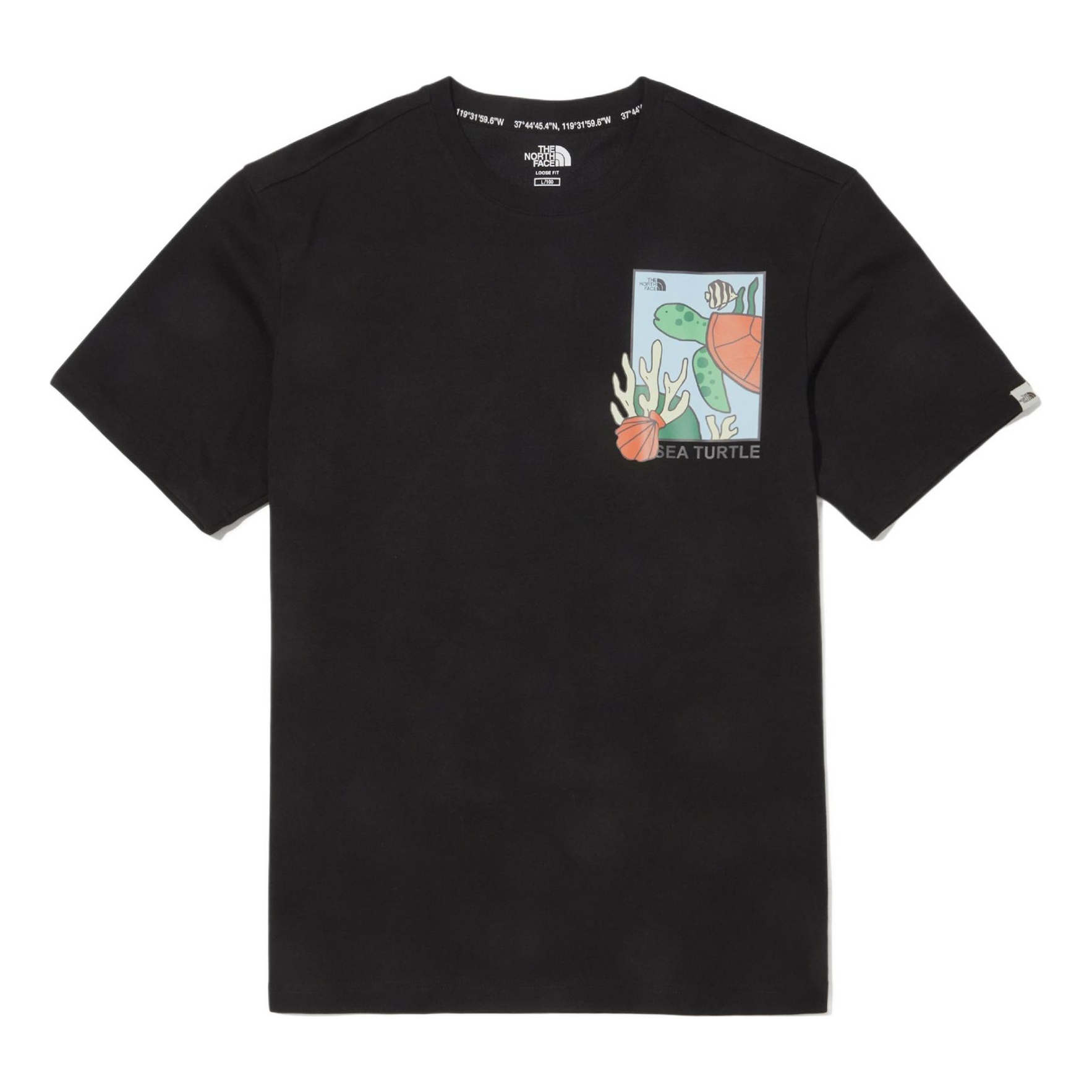 THE NORTH FACE Graphic T-shirt 'Black' NT7UN05J - 1
