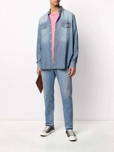 Golden Goose stonewashed denim shirt outlook