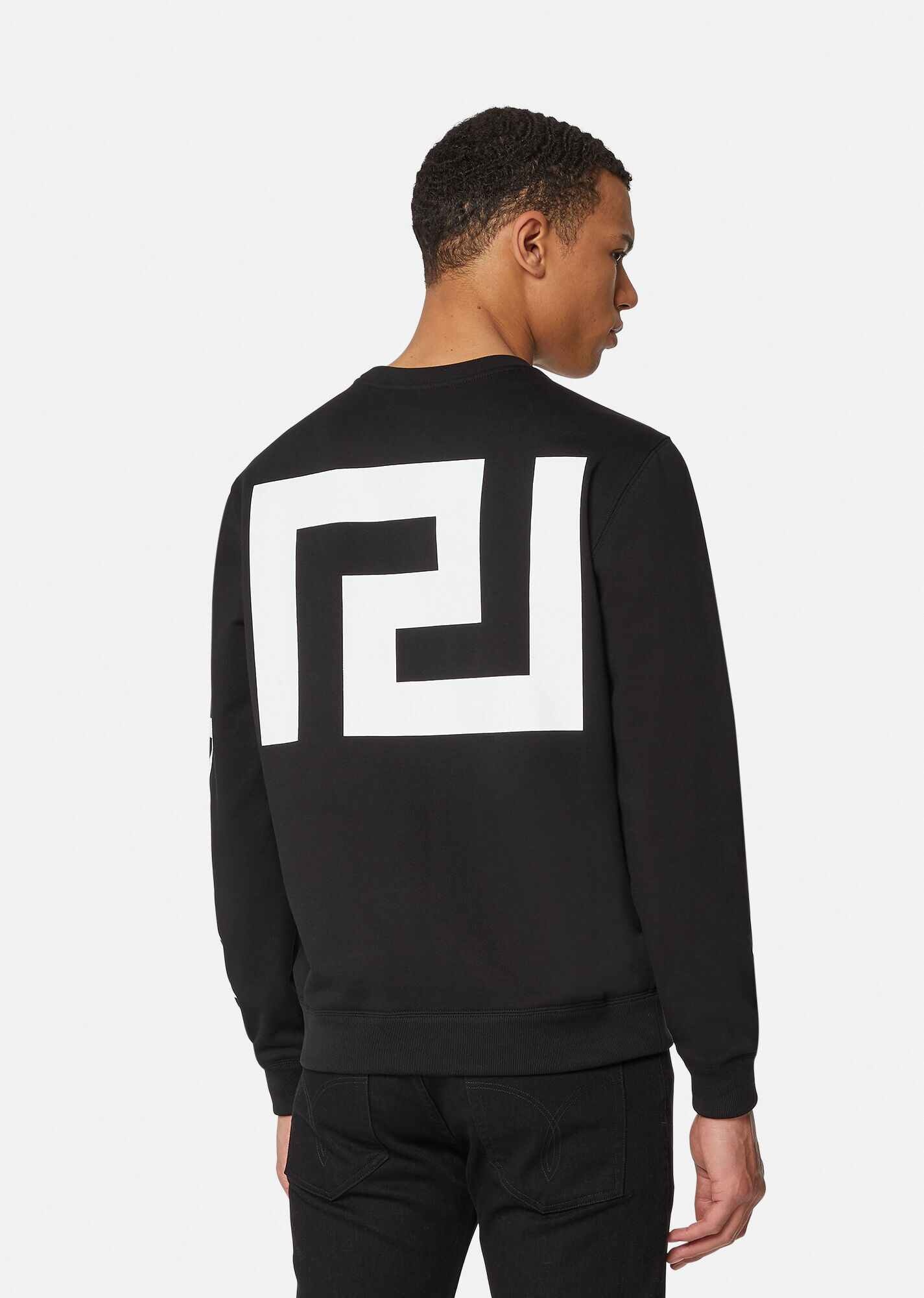 Medusa Renaissance Motif Sweatshirt - 3