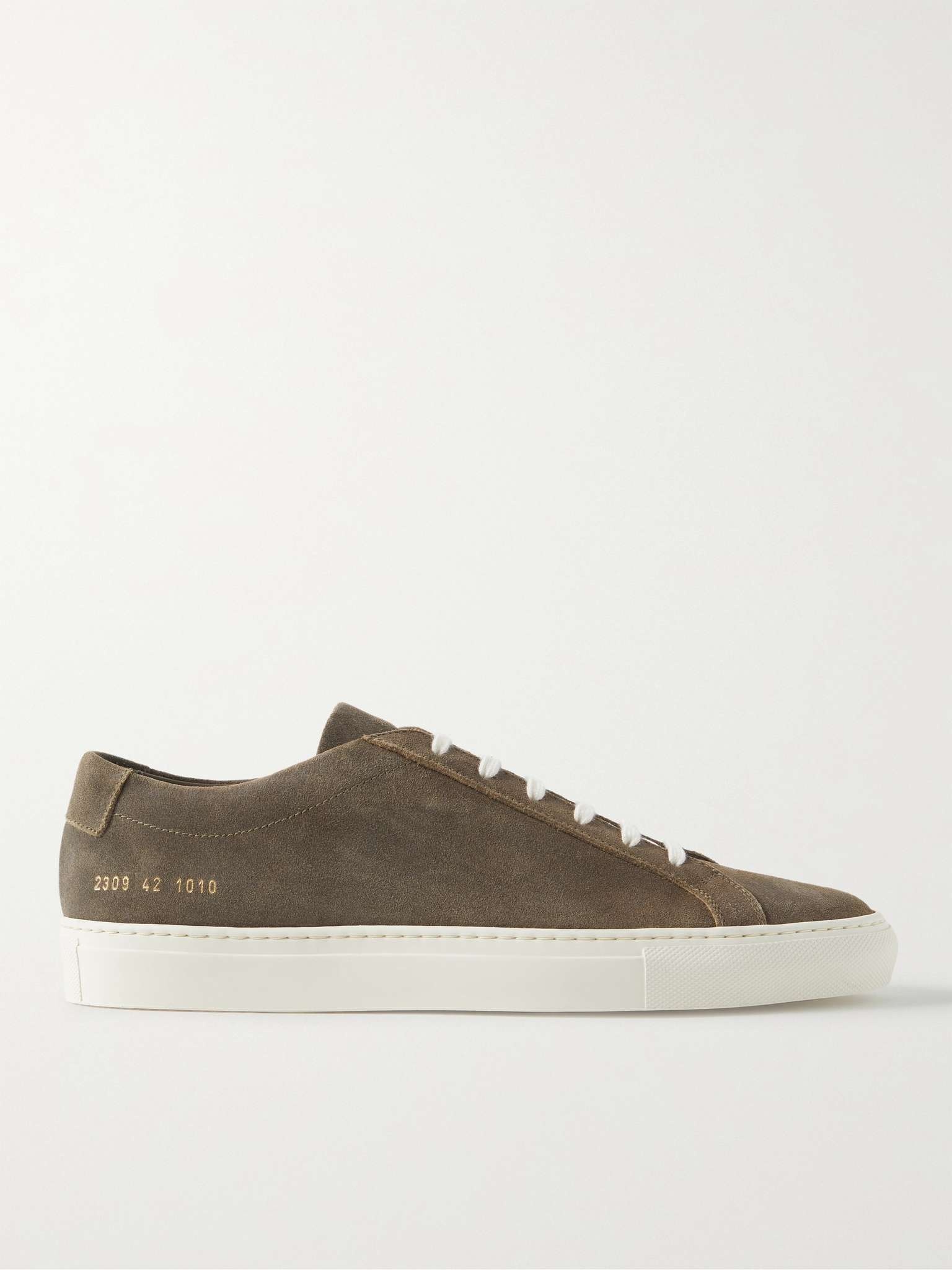 Original Achilles Waxed-Suede Sneakers - 1