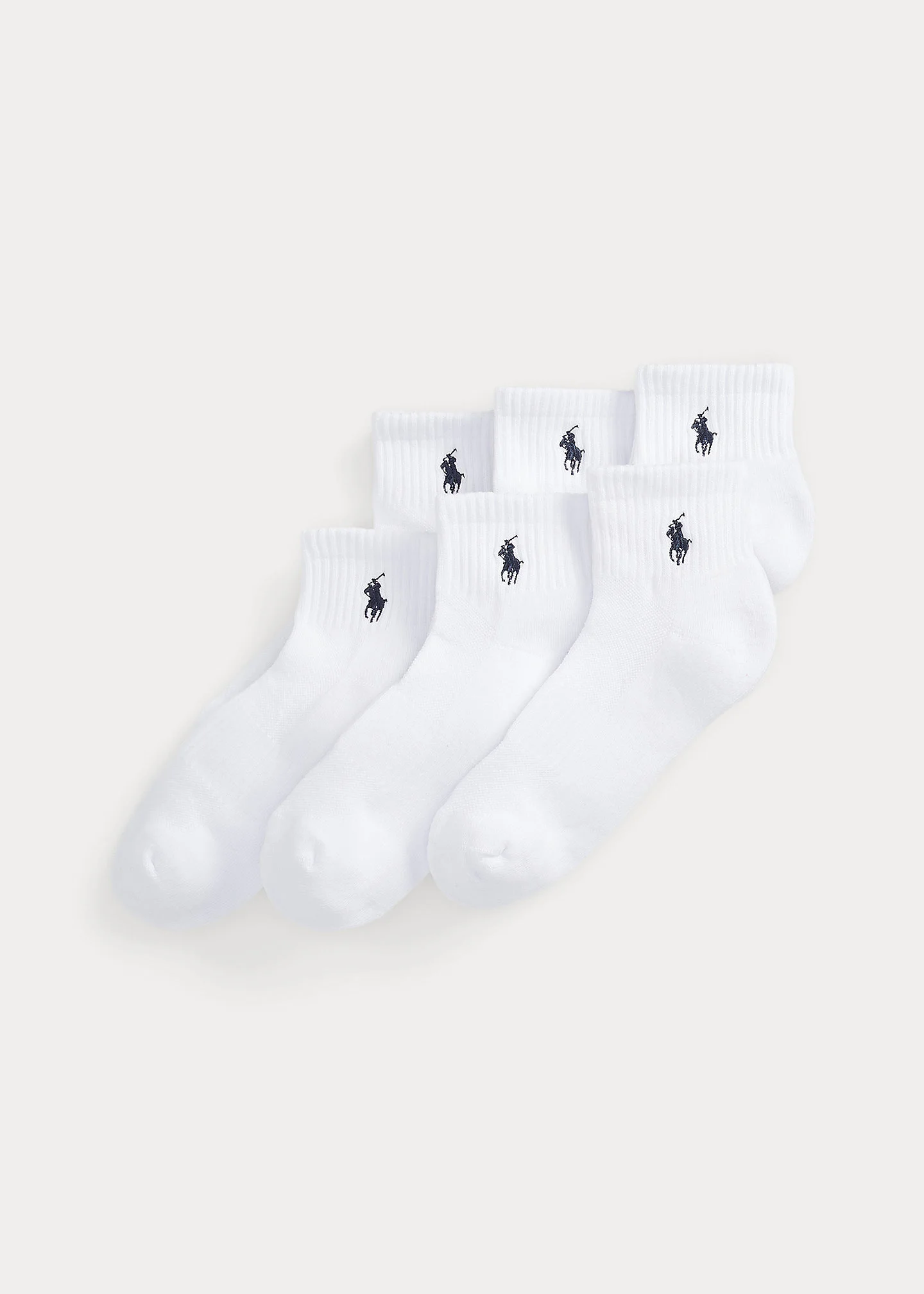 Cotton-Blend Quarter Sock 6-Pack - 1
