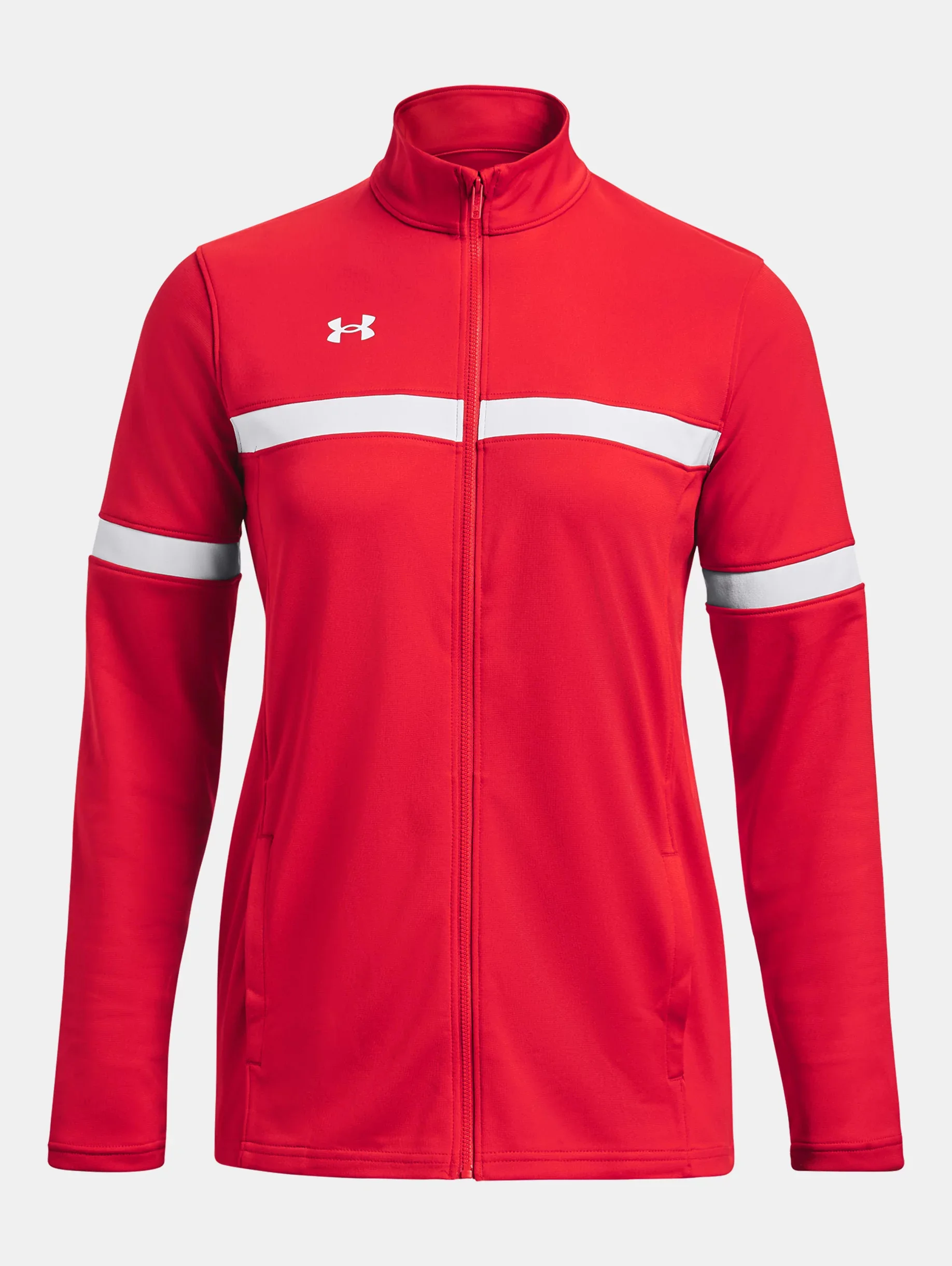 Women's UA Knit Warm Up Team Full-Zip - 1