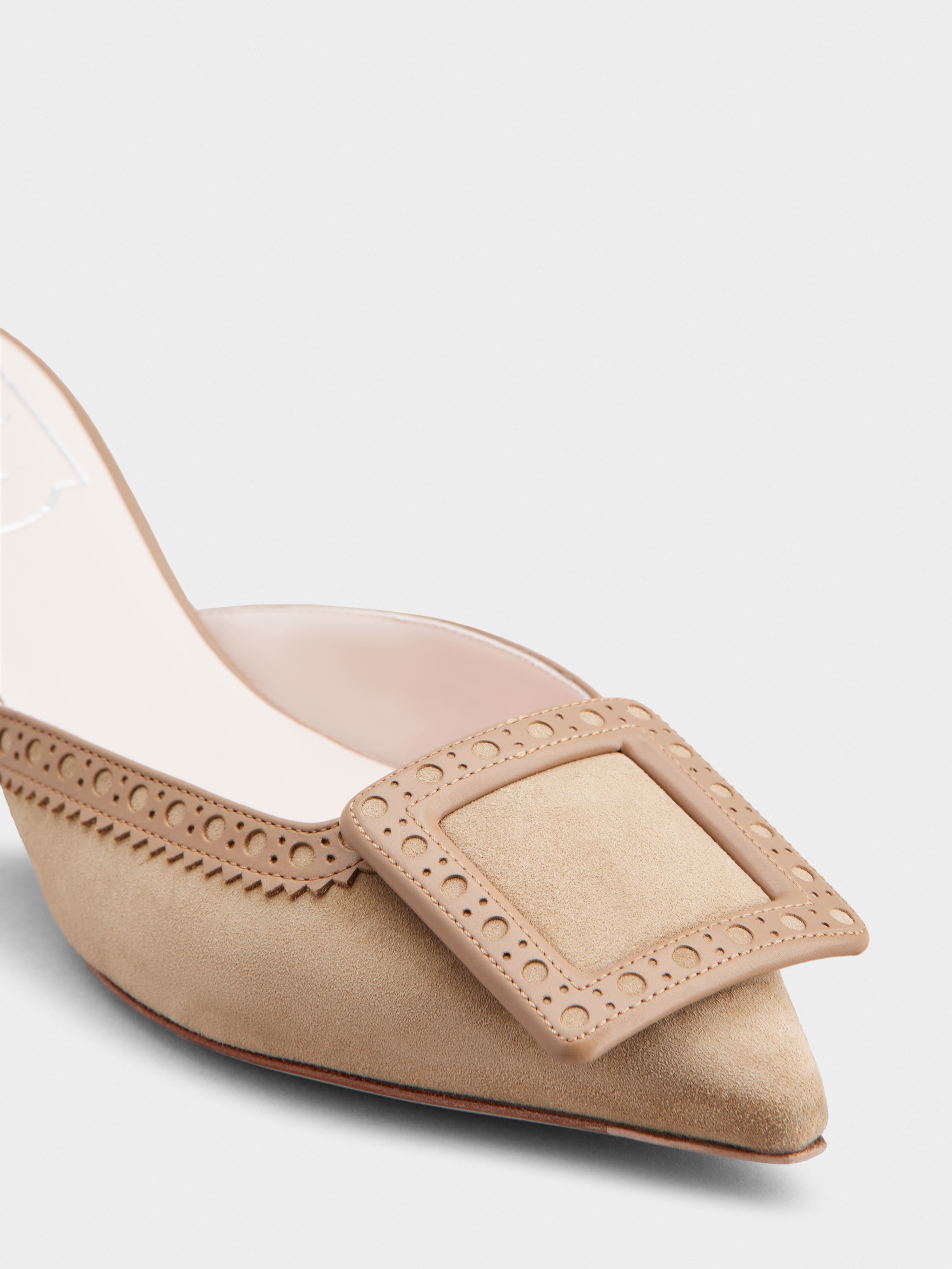 Viv' in The City Mules in suede - 3