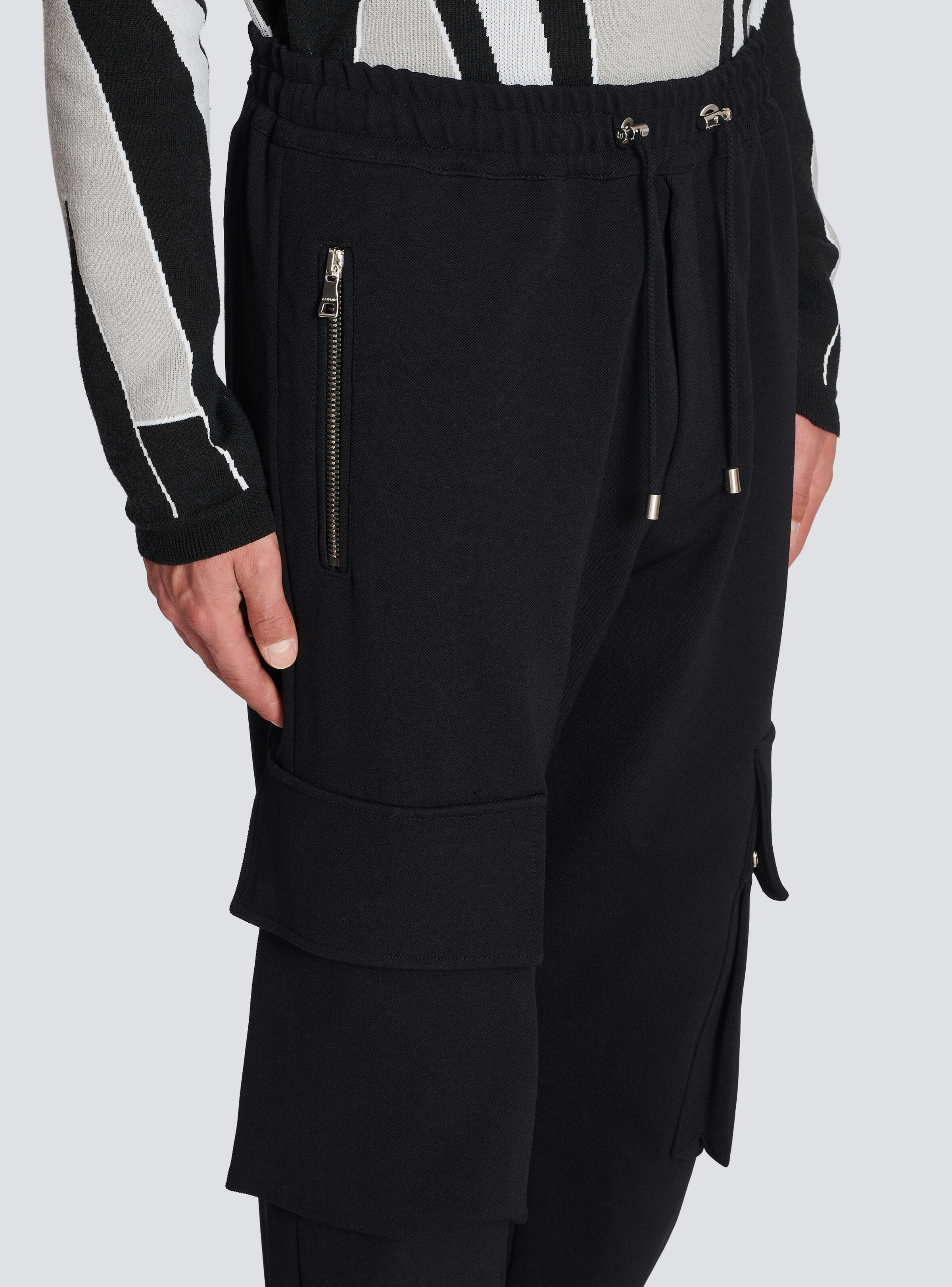 Cotton cargo trousers - 6