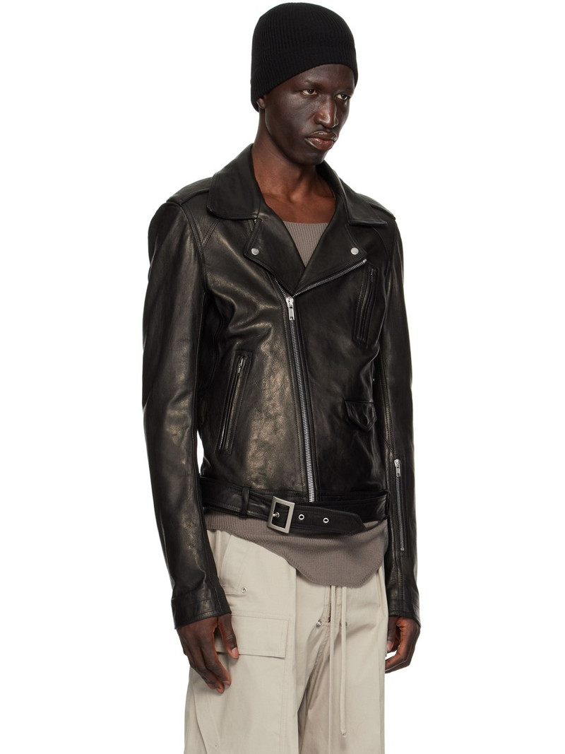 Black Lukes Stooges Leather Jacket 2