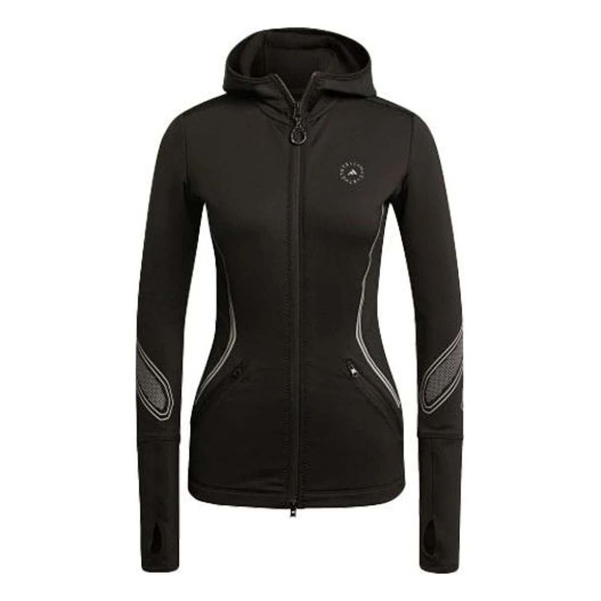(WMNS) adidas by Stella McCartney TruePace Midlayer COLD.RDY Jacket 'Black' GU1598 - 1
