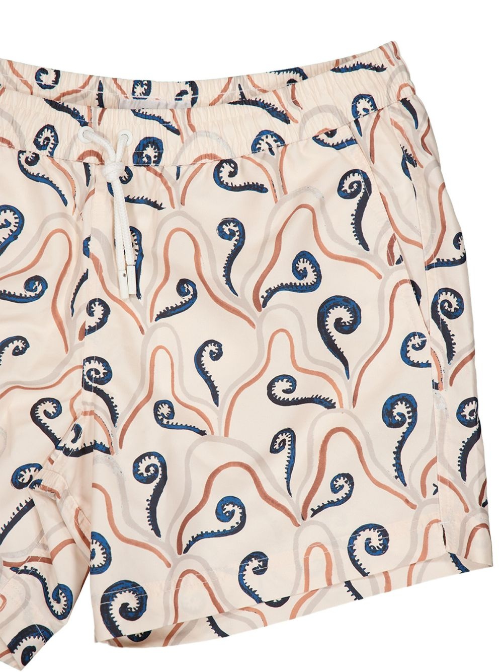 plant-print swim shorts - 3