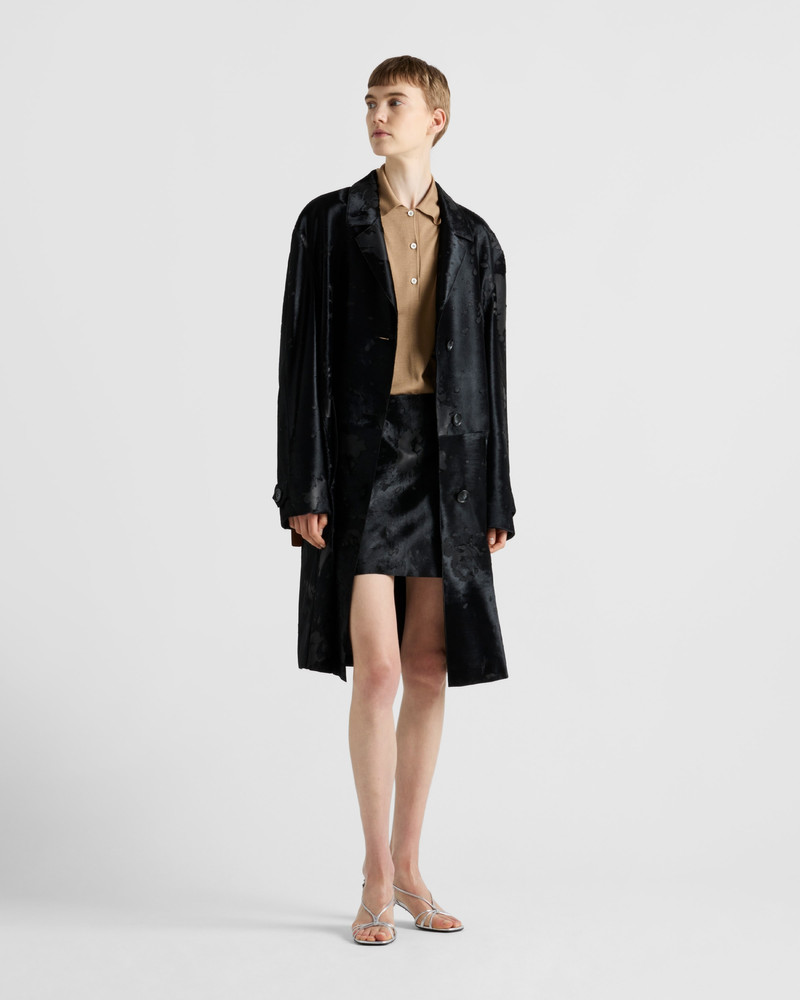 Prada Leather miniskirt outlook