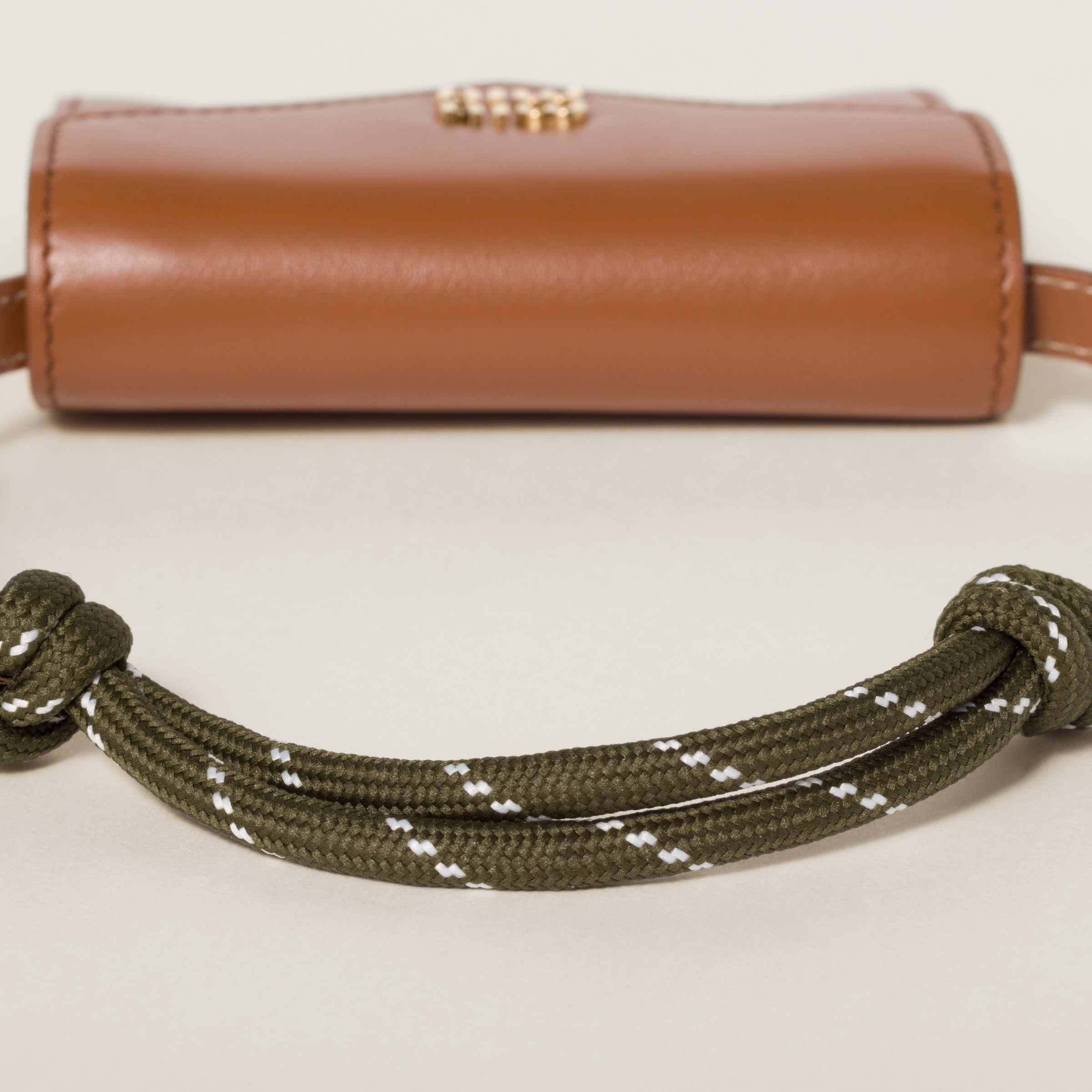 Leather shoulder wallet - 4