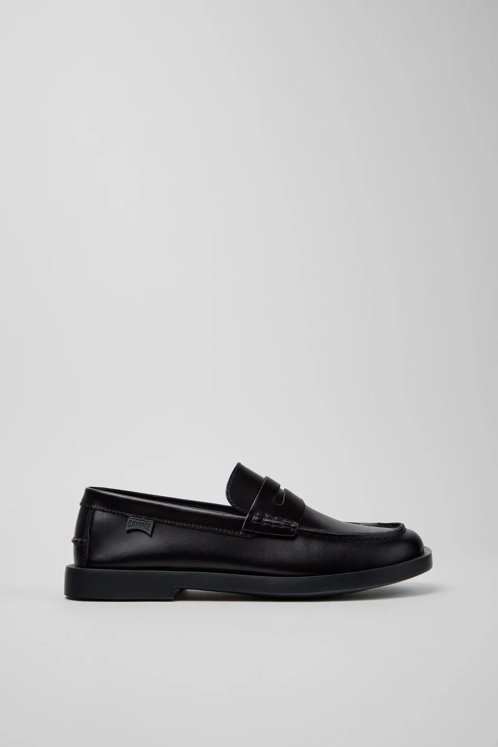 Don Black Leather Shoes for Men. - 1