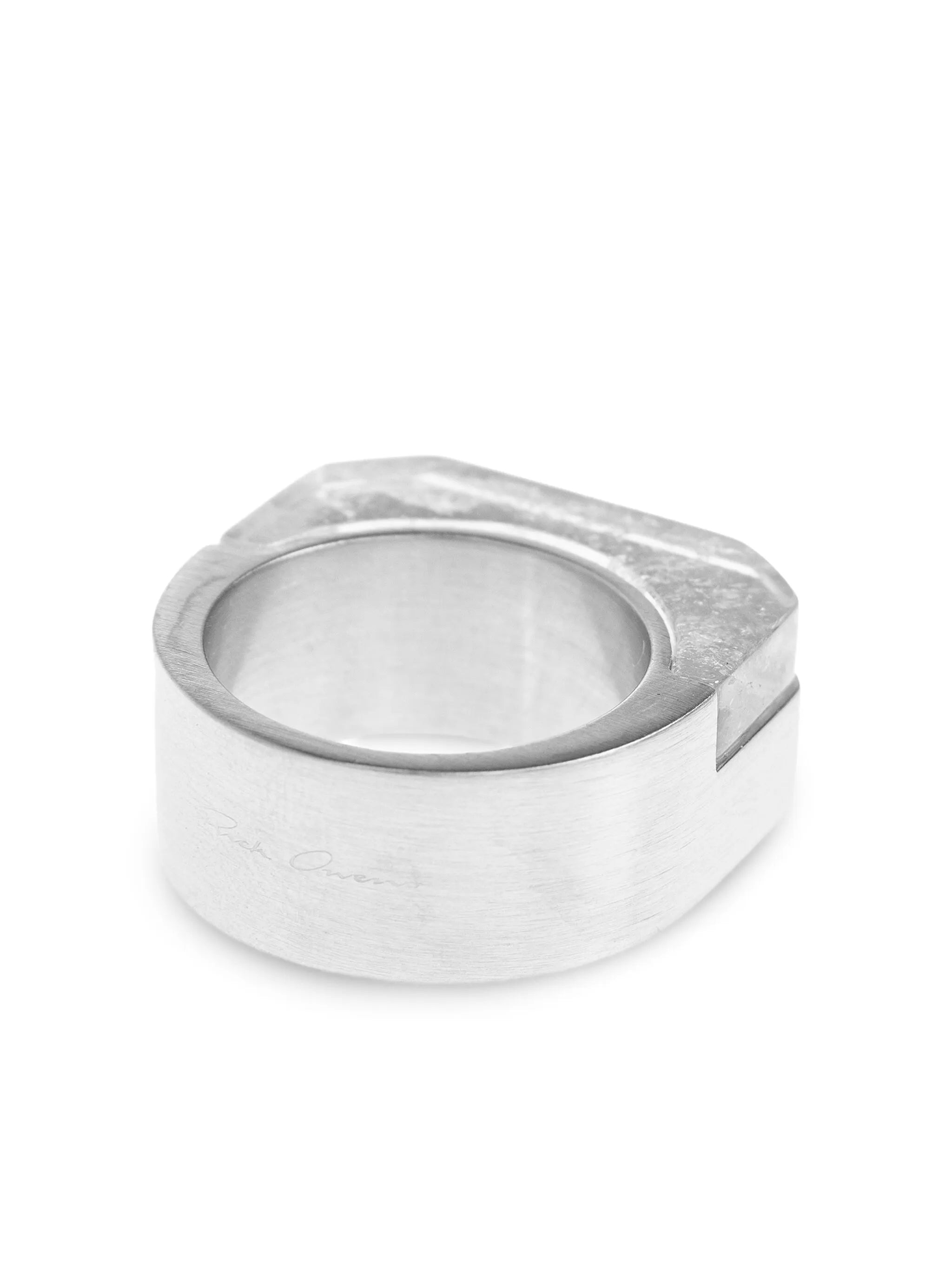 Rick Owens Double Crystal Hollywood Ring - 2