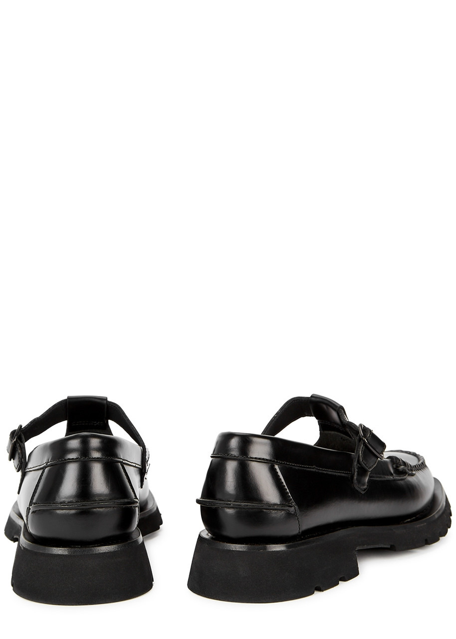 Alber Sport black leather loafers - 3