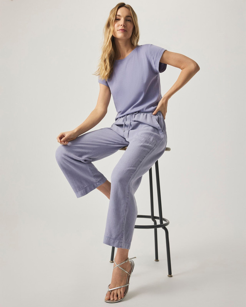 Angie Crop Wide Leg Pant 4