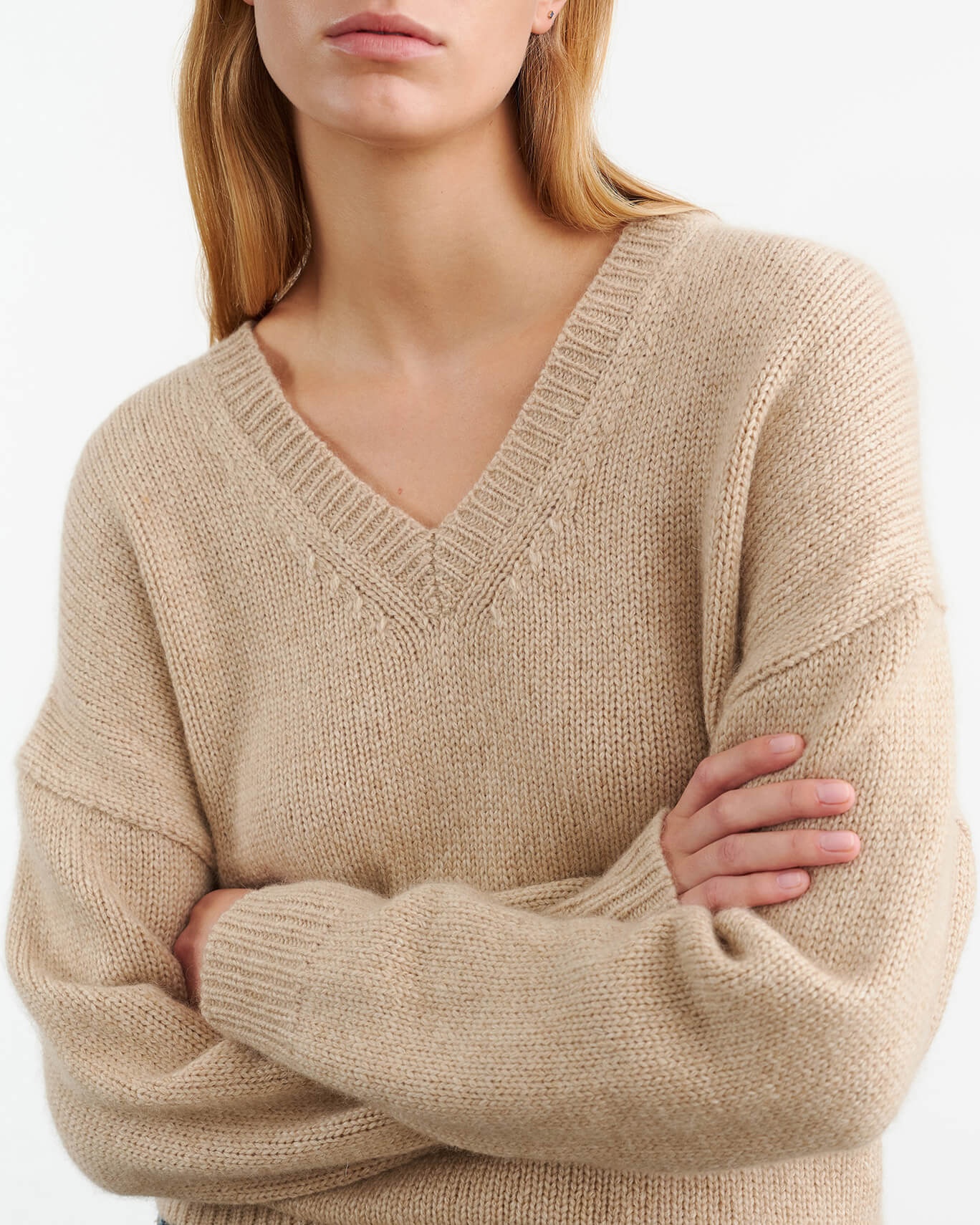SHAGAN CASHMERE SWEATER - 3