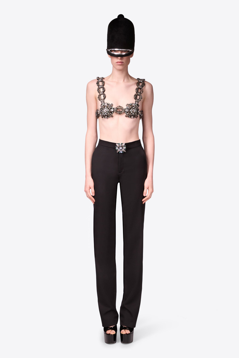 CRYSTAL BROOCH TROUSER 3