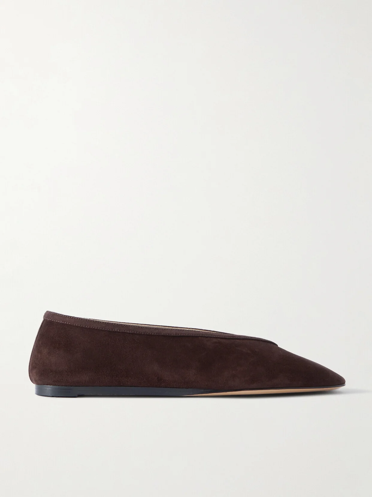 Luna Suede Ballet Flats - 1
