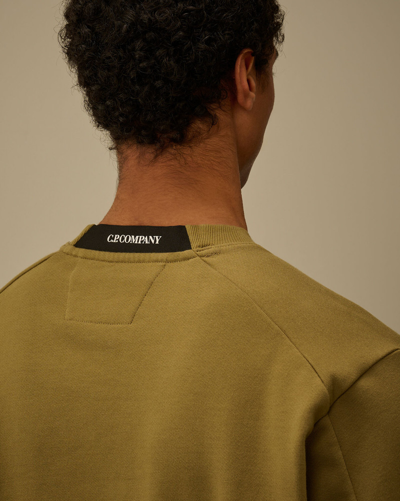 Diagonal Raised Fleece Crewneck Lens Sweatshirt 6